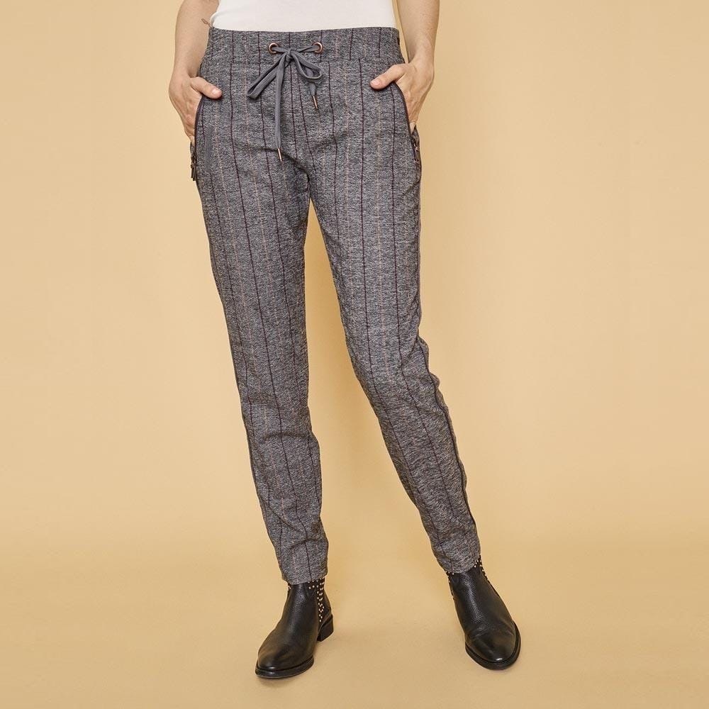 Mos Mosh Grey Melange Levon Capri Pants size 38